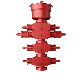 13 5/8-15000PSI<br>高抗硫防喷器组<br>（2FZ35-105闸板防喷器、FH35-70/105环形防喷器）
